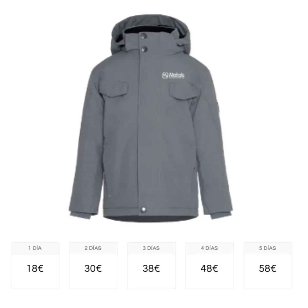 CHAQUETA ADULTO